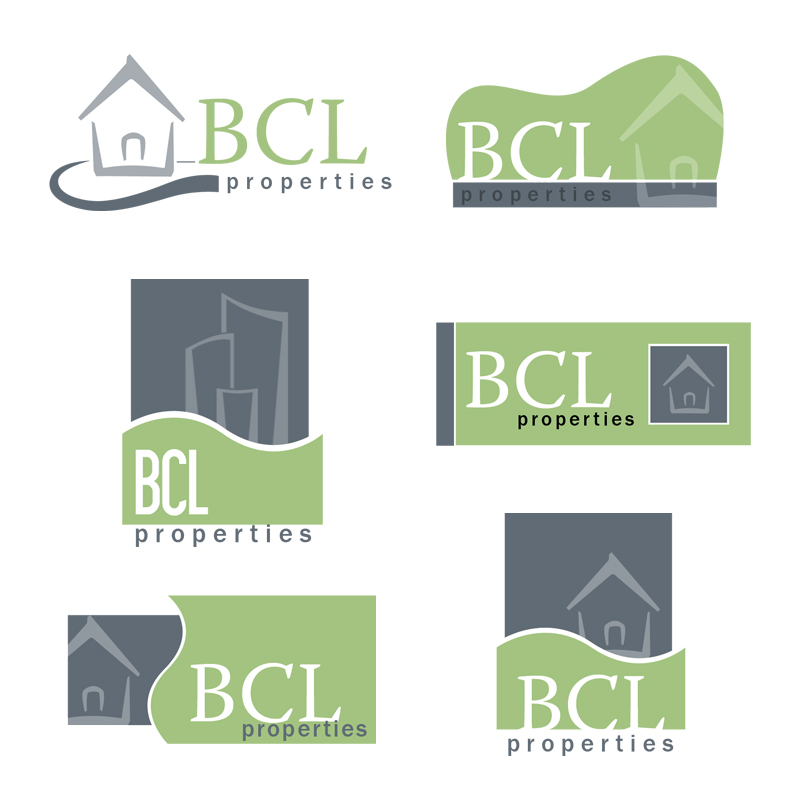 real estate logo design. Logo Design: BCL Properties